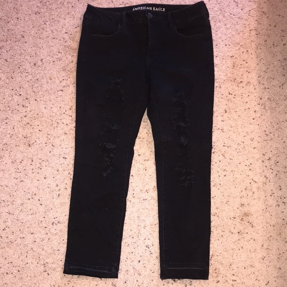 American Eagle outfitters super super stretch jegging crop size 10 regular NWTs - Picture 11 of 16